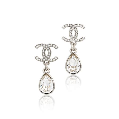 how much cost chanel earrings|plain silver chanel earrings.